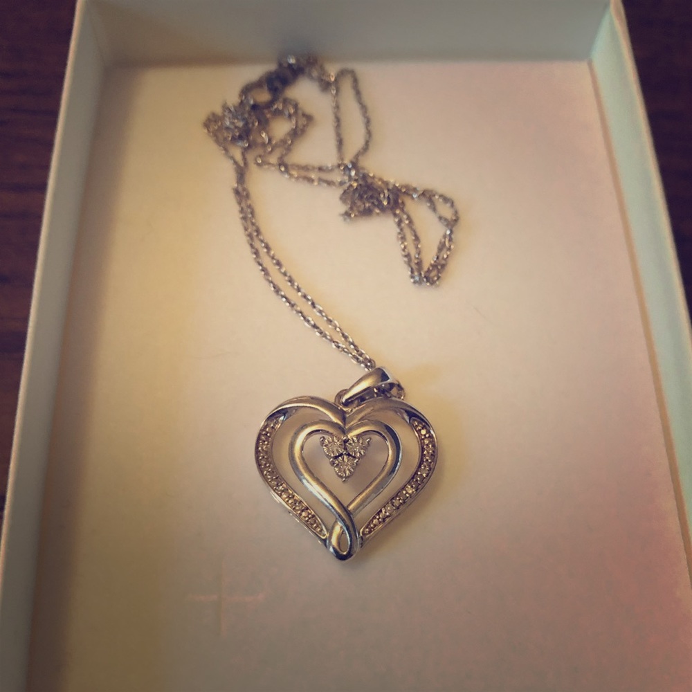 Kay Jewelrs Diamond Heart Necklace
